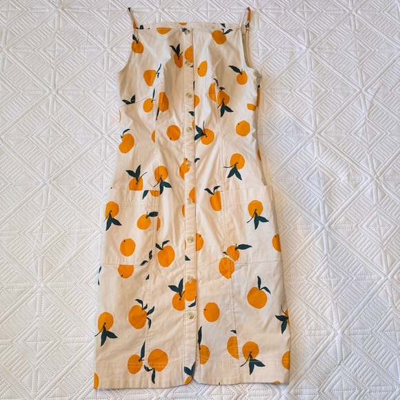 Anthropologie Maeve Colette Dylan Mierzwinski Midi Dress Size SP - Picture 3 of 13